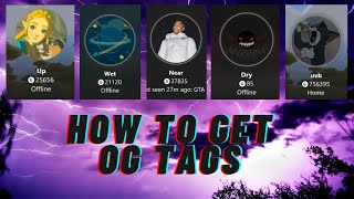 How To Get OG Gamertags [upl. by Iphlgenia]