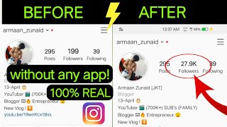 INSTAGRAM Par Followers Kaise Badhaye  Geniune Tricks  How To Increase Instagram Followers 2022🔥 [upl. by Riba658]