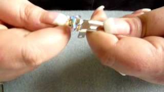 How to Make a Swarovski Crystal Barrette [upl. by Oeht]