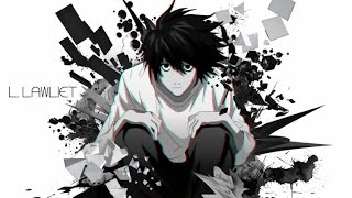 L  Death note  Anime edit  Hiboky Exil [upl. by Mloclam712]