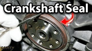 How to Replace Crankshaft Seal on Your Car [upl. by Koziel]