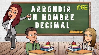 COMMENT ARRONDIR UN NOMBRE DECIMAL ❓ [upl. by Aleit]