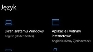 jak zmienić język windows 10 [upl. by Nalhsa]