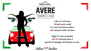 How to use the verb AVERE  Italian for Beginners [upl. by Edeline]