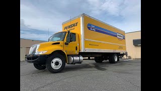 Penske  2020 International MV  26’ Boxtruck Review [upl. by Hamish]