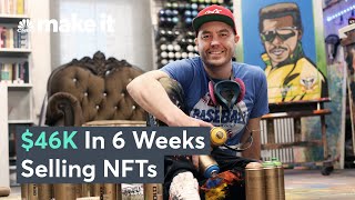 Making 46K In 6 Weeks Selling NFTs [upl. by Ekal]