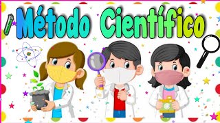 Método científico explicación sencilla para niños 👩🏻‍🔬 Pasos del método científico⚛️ [upl. by Namie708]