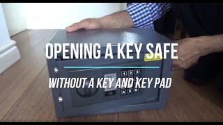 Opening a KeySafe Without a Key and Keypad [upl. by Hightower]