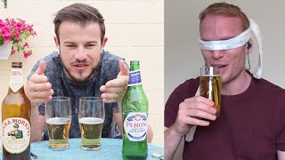 Best Italian Beer PERONI v BIRRA MORETTI  Blind Taste Test [upl. by Anilejna695]