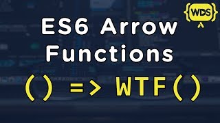 JavaScript ES6 Arrow Functions Tutorial [upl. by Pulsifer]