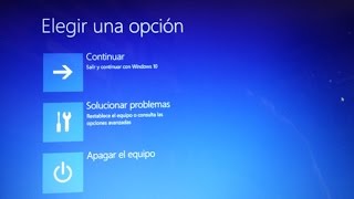 Como Entrar A Opciones Avanzadas Y Modo Seguro En Windows 10 [upl. by Esdnil]