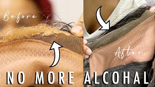 HOW TO Safely REMOVE GLUE off your lace wig AND SKIN  EASY amp QUICK amp SAFE [upl. by Aenaj]