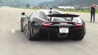 Koenigsegg Regera  Full Throttle Acceleration SOUNDS [upl. by Maibach]