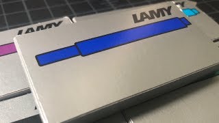 Lamy T10 Fountain Pen Cartridge Explained [upl. by Greenberg]