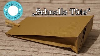 Schnelle Tüte basteln [upl. by Changaris]