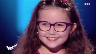 The voice kids  Emma  quotJe suis maladequot  Serge Lama saison 5 [upl. by Sine]