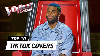 The BEST TIKTOK Songs Covers on The Voice [upl. by Azriel]