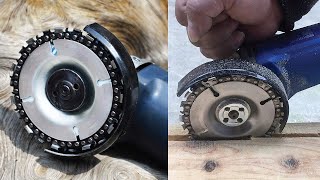 22 Teeth Saw Wood Angle Grinder Disc – Easy to Use [upl. by Gentilis791]