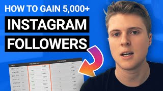 How to Gain Instagram Followers Fast in 2020 Grow From 0 to 5000 Followers EASILY [upl. by Ellebasi]