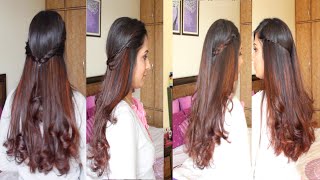 4 Simple amp Easy DIY Hairstyles  Hairstyle Tutorial [upl. by Dyane297]