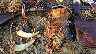 Flintlock Fowler Grouse Hunting  Muzzleloader 2014 [upl. by Nevram720]