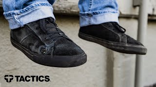 Emerica Omen Skate Shoes Wear Test Review  Tactics [upl. by Eanert]