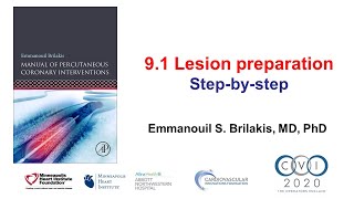 91 Manual of PCI  Lesion preparation when and how [upl. by Gregoor]