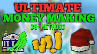 The ULTIMATE Runescape 3 Money Making Guide  30 METHODS Low Med High Level DailyF2P 202122 [upl. by Aisatna98]