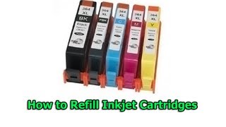 How to Refill Inkjet Cartridges [upl. by Alcus]