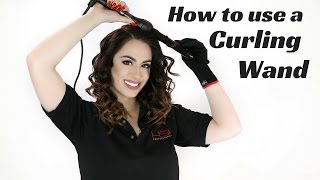 How to use a Curling Wand [upl. by Allbee936]