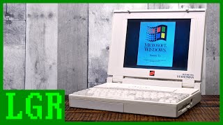 2400 Laptop From 1994 Packard Bell Statesman [upl. by Aerdna476]