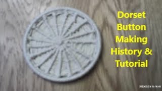 Dorset Button Tutorial amp History [upl. by Fem]