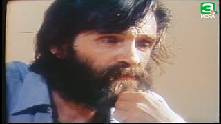 Charles Manson interview He explains his swastika [upl. by Amsirahc]