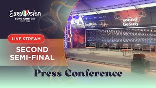 Eurovision Song Contest 2022  Second SemiFinal Qualifiers  Press Conference [upl. by Buschi]