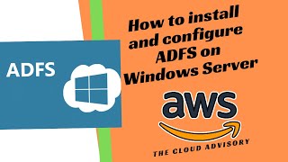 How to install and configure ADFS on Windows Server [upl. by Alsworth333]