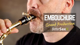 Beginner Saxophone Lesson 2  Embouchure amp Sound Production [upl. by Elidad]