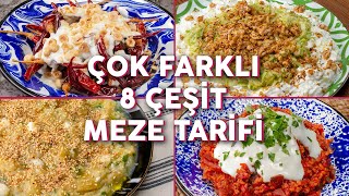 Evde Rahatlıkla Hazırlayabileceğiniz 8 Çok Farklı Meze Tarifi  Meze Tarifleri  Yemekcom [upl. by Anselme207]