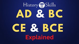 AD and BC Explained as well as CE and BCE [upl. by Ilise]