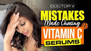 Doctor V  Mistakes Made When Choosing Vitamin C Serums  Skin Of Colour  Brown Or Black Skin [upl. by Thom]