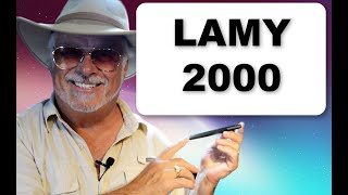 2021 Lamy 2000 Fountain Pen Unboxing and Review [upl. by Eislel]