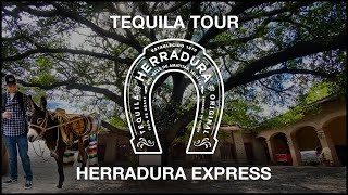 Tequila Herradura Express  Distillery amp Tasting Tour In Guadalajara Mexico [upl. by Aileahcim]