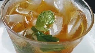 Iced Tea  Mint Iced Tea  Iced Tea recipe  How to make Iced Tea at home [upl. by Itraa]