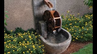 Water Wheel Fountain  AD97733 [upl. by Elonore446]