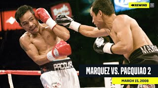 Juan Manuel Marquez vs Manny Pacquiao 2 DAZN REWIND [upl. by Hawthorn]