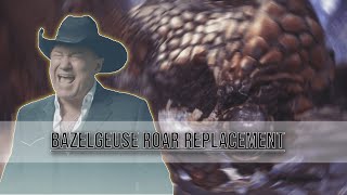 【MHW】Mod for Replacing Bazelgeuses Roar with Big Enough Scream Meme [upl. by Ahseyi]