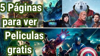 5 Páginas para ver Películas y series online [upl. by Aleekat]