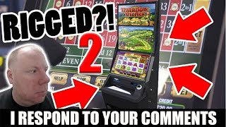 FOBTs ARE Rigged Does Bookies Roulette REALLY Cheat you I respond to your comments [upl. by Atirma]