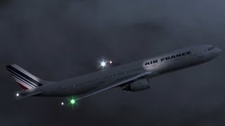 Air France Flight 447  Crash Animation [upl. by Augie]