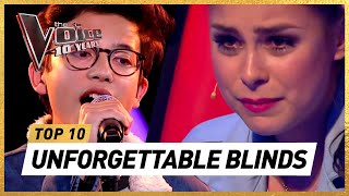 Do YOU remember these ICONIC BLIND AUDITIONS of 10 Years The Voice Kids [upl. by Strenta]