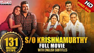 SO Krishnamurthy Sathamanam Bhavathi Hindi Dubbed Full Movie  Sharwanand Anupama Parameswaran [upl. by Ynattir]